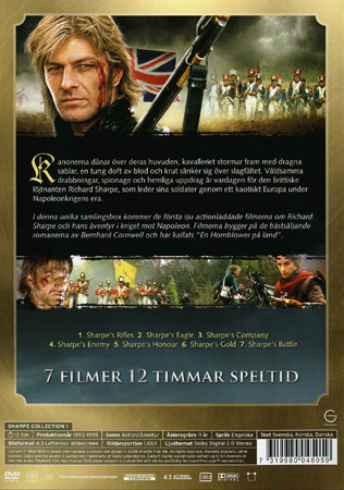 Sharpe Collection 1 - Äventyr Under Napoleonkrigen (7-disc) - 2