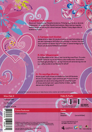 Winx Club 2 Volym 3 - Hemlängtan Och Vänskap - 2