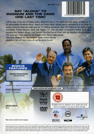 Magnum P.I. - Säsong 8 (ej svensk text) - 2