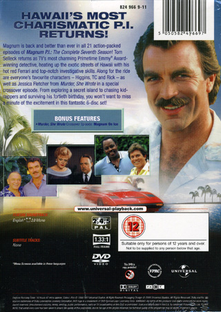Magnum P.I. - Säsong 7 (ej svensk text) - 2