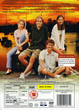Dawson's Creek - Säsong 3 (ej svensk text) - 2