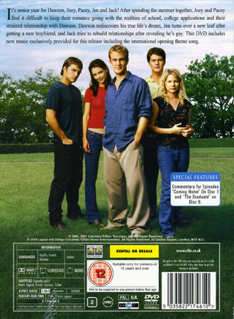 Dawson's Creek - Säsong 4 (ej svenskt text) - 2