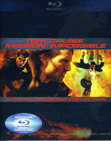 Mission Impossible Trilogy Box (Blu-ray) (ej svensk text)