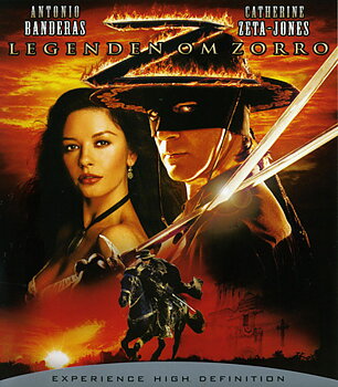 Legenden Om Zorro (Danskt omslag) (Blu-ray)