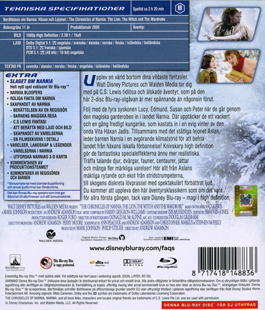 Narnia: Häxan Och Lejonet (Blu-ray) - 2