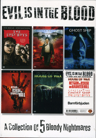 Evil Is In the Blood Box (5-disc)