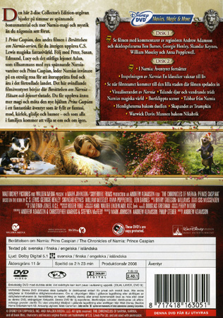 Narnia - Prins Caspian (2-disc) - 2