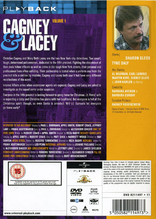 Cagney & Lacey - Volume 1 (ej svensk text) - 2