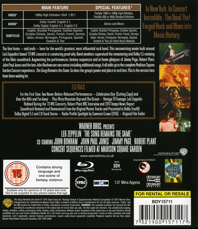 Led Zeppelin - The Song Remains the Same (Blu-ray) - 2