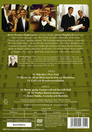 Jeeves Och Wooster - Säsong 3 - 2