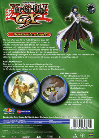 Yu-Gi-Oh! GX - Volym 3 - Kort Och Straff - 2