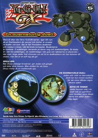 Yu-Gi-Oh! GX - Volym 5 - En Övernaturlig Duell - 2