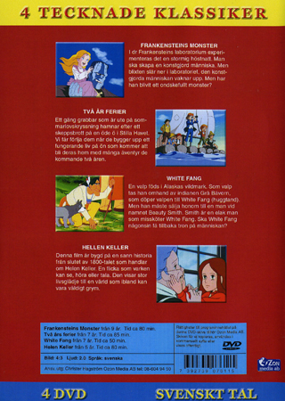 4 Tecknade Klassiker Box - 2