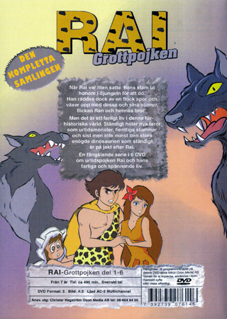 Rai Grottpojken - Volym 1-6 - 2