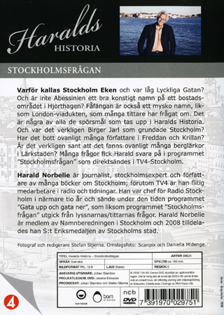 Haralds Historia - Stockholmsfrågan - 2