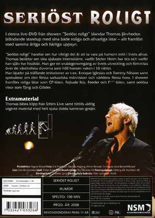Seriöst Roligt - Thomas Järvheden - 2