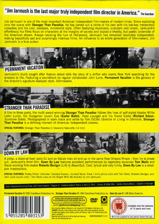 Jim Jarmusch Collection - Volume 1 (ej svensk text) - 2