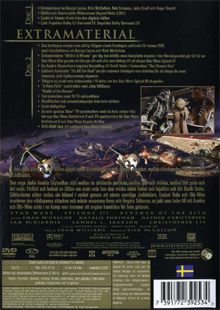 Star Wars III - Mörkrets Hämnd (2-disc) - 2