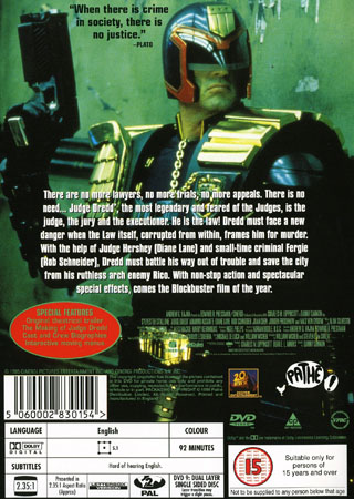 Judge Dredd (ej svensk text) - 2