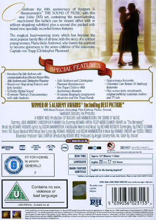 Sound of Music (2-disc) (ej svensk text) - 2