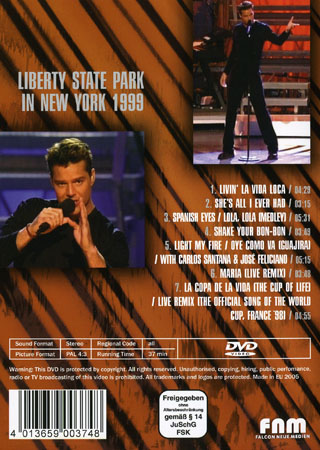 Ricky Martin - Live In New York - 2