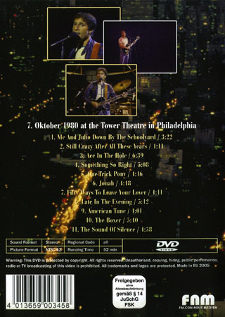 Paul Simon - Live - 2
