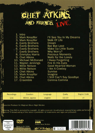 Chet Atkins And Friends - Live - 2