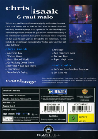 Chris Isaak & Raul Malo - Soundstage - 2