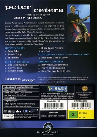 Peter Cetera With Special Guest Amy Grant - 2