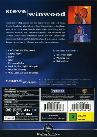 Steve Winwood - Soundstage - 2