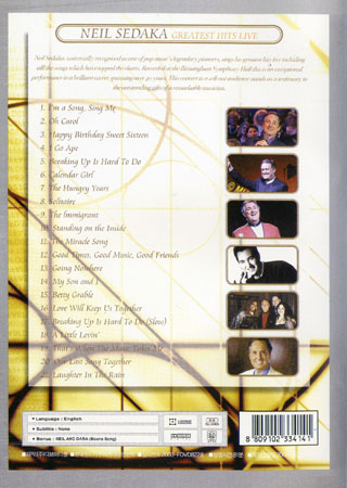Neil Sedaka - Greatest Hits Live - 2
