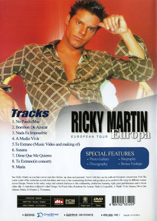 Ricky Martin - European Tour - 2