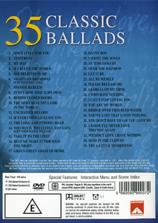 Tom Jones - 35 Classic Ballad - 2