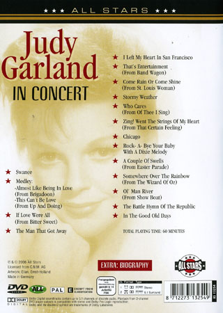 Judy Garland - Somewhere Over The Rainbow - 2