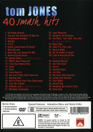 Tom Jones - 40 Smash Hits - 2