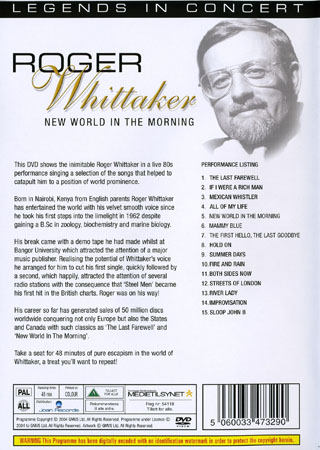 Roger Whittaker - New World In the Morning - 2