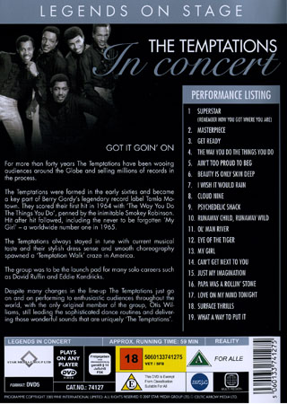 Temptations - In Concert - 2
