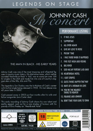 Johnny Cash - In Concert - 2
