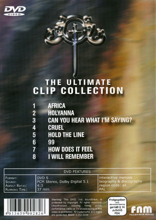 Toto - The Ultimate Clip Collection - 2