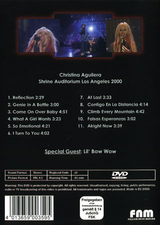 Christina Aguilera - Live 2000 - 2