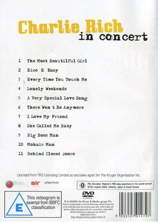 Charlie Rich - In Concert - 2