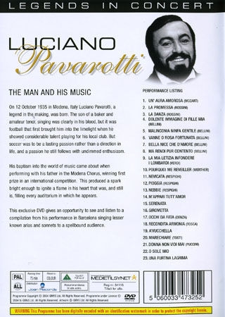 Luciano Pavarotti - The Man And His Music - 2