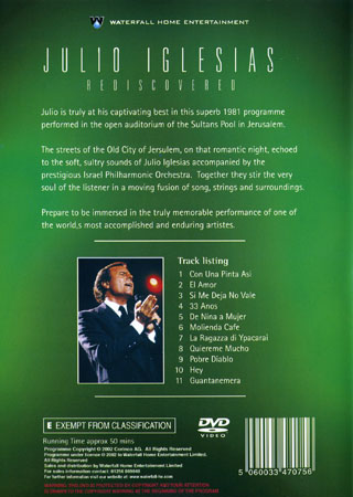 Julio Iglesias - Rediscovered The Jerusalem Concert - 2