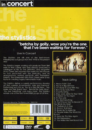 Stylistics - In Concert - 2
