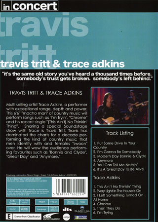 Travis Tritt & Trace Adkins - In Concert - 2