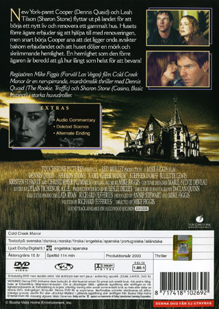 Cold Creek Manor (Slimcase) - 2