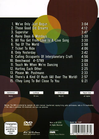 Carpenters - Greatest Hits - 2