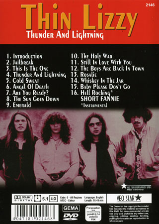 Thin Lizzy - Thunder And Lightning - 2