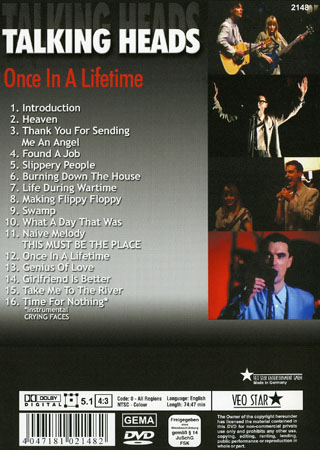 Talking Heads - Once In A Lifetime - 2
