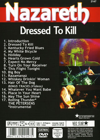 Nazareth - Dressed To Kill - 2